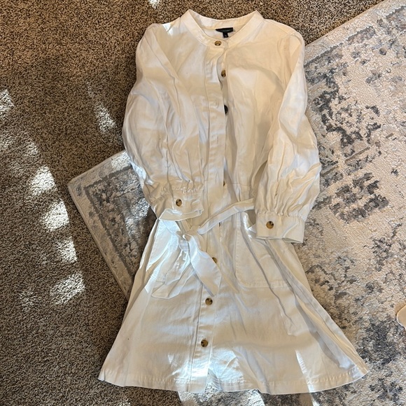 a new day White Button-Down Dress - Picture 1 of 1